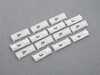 ES#4940113 - 513670446151KT - Clip - Set Of 14 - Used to attach the rear lower window molding, 14 needed for full repair for both left and right side trims. Body side of vehicle. - Genuine MINI - MINI