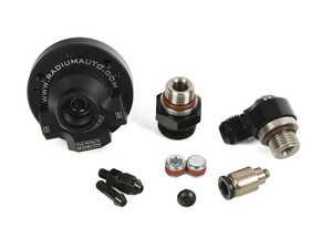 ES#4667318 - 20-0623-00 - Direct Mount Fuel Regulator - Radium Engineering Direct Mount Regulator 8AN ORB - Black - Radium Engineering - 