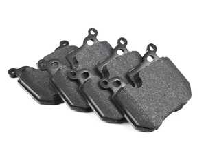 ES#4000390 - HB604B.598 - Rear HPS 5.0 Performance Brake Pad Set - Next generation high performance street brake pad offering greater stopping power and pedal feel, with very low dust and noise - Hawk - BMW