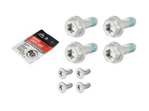 ES#4819365 - 8w0698451bfKT1 - Front And Rear Brake Service Kit  - Featuring genuine rotors, pad, sensors, and hardware - Assembled By ECS - Audi