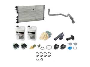 ES#3477492 - 1J0121253AD0KT - Cooling System Refresh Kit - The most common failure points in your cars cooling system - Assembled By ECS - Volkswagen