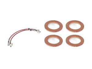 ES#2608379 - 002435ECSKT1 - Exact-Fit Stainless Steel Brake Lines - Front - DOT-compliant kit to improve pedal feel in your vehicle.  - ECS - 