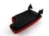 ES#1877014 - 51169187224 - Split Center Armrest - Red Brown Dakota Leather - Featuring a sliding driver's side armrest - Genuine BMW - BMW