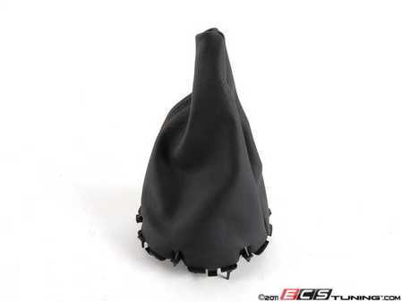 ES#46466 - 25110393568 - Manual Transmissions Shifter Boot - Panther Black Leather - (NO LONGER AVAILABLE) - Replace your worn or torn boot - Genuine MINI - 