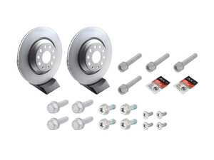 ES#5456972 - 5WA698151MBSKT - Front & Rear Brake Service Kit - Complete kit to service the front & brakes. - Genuine Volkswagen Audi - Audi