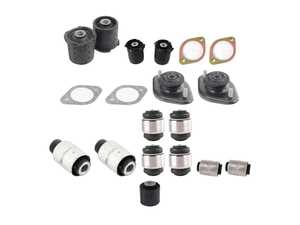 ES#2500728 - 33321092247KT4 - Rear Suspension Refresh Kit - Level 2 - Bushings, strut mounts and reinforcement plates for a more complete rear suspension rebuild - Assembled By ECS - 