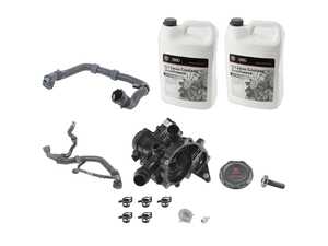 ES#3659146 - 06k121011cKT6 - Cooling System Refresh Kit - Level 2 - This comprehensive kit eliminates weak spots in your cooling system - Genuine Volkswagen Audi - Volkswagen