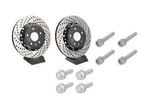 ES#5457724 - mk7bbKT - Front & Rear OEM+ Big Brake Kit (345x30/310x22) - A high-performance "Stealth" upgrade - Assembled By ECS - Audi Volkswagen