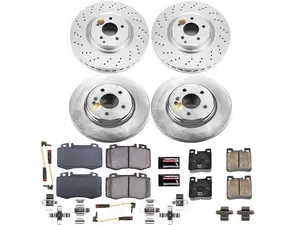 Power Stop Z23 Evolution Sport Coated Front & Rear Brake Kit (345mm/300mm)