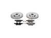 ES#3157039 - K4644 - Power Stop Z23 Evolution Sport Front Brake Kit (330mm) - A performance front-wheel brake upgrade featuring drilled & slotted rotors and low-dust carbon-fiber ceramic pads. - Power Stop - Mercedes Benz