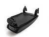 ES#83816 - 51167137569 - Split Center Armrest - Black Sensatec Leatherette - Featuring a sliding driver's side armrest - Genuine BMW - BMW