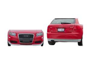 ES#1832122 - 8p42piece*de - Front & Rear Audi Zubehr Valance - Audi A3 front & rear Audi Zubehr valance kits - Audi Zubehor - 