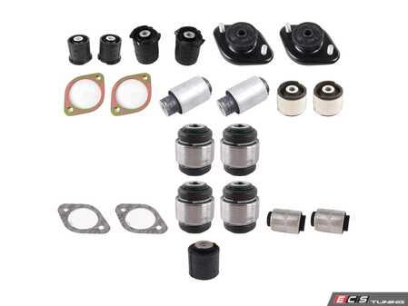 ES#2500727 - 33321092247KT3 - Rear Suspension Refresh Kit - Level 2 - Bushings, strut mounts and reinforcement plates for a more complete rear suspension rebuild - Genuine BMW - 