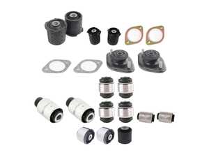 ES#2500728 - 33321092247KT4 - Rear Suspension Refresh Kit - Level 2 - Bushings, strut mounts and reinforcement plates for a more complete rear suspension rebuild - Assembled By ECS - 