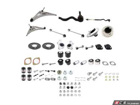 ES#2500767 - 33172282484KT5 -  Front And Rear Suspension Refresh Kit  - All the necessary high quality aftermarket parts to completely rebuild your front and rear suspension in one comprehensive package - Genuine BMW - 