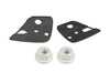 ES#2538311 - 99350468100KT - Optional 3rd Brake Light Installation Kit - Seals and hardware for your "basket handle" brake light - Genuine Porsche - Porsche