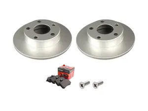 Rear Brake Service Kit - Meyle Rotors & Mintex Redbox Pads