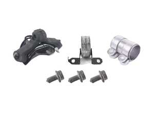 ES#2581862 - MKIV18TAXLBKKT - Rear Muffler Installation Kit - Includes genuine replacement hangers and hardware for rear muffler install - Genuine Volkswagen Audi - Volkswagen