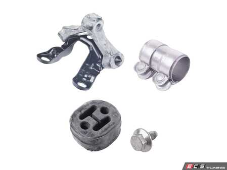 ES#2582042 - 8D0253147EKT - Rear Muffler Installation Kit - Everything you need for a quick and easy install - Assembled By ECS - Volkswagen