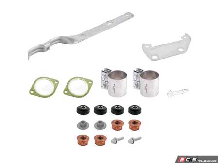 ES#2586488 - 18207521602AKT - Catalytic Converter/Front Silencer Installation Kit - Everything needed to get the job done - Genuine BMW - 