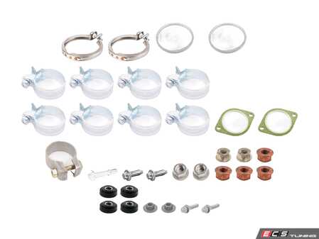 ES#2586619 - 18307560778TBAKT - Turbo Back Installation Kit - Everything needed to get the job done - Assembled By ECS - 
