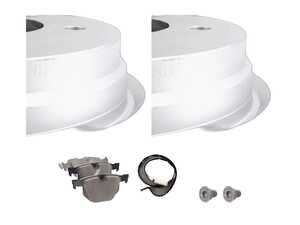 ES#2587409 - 34216855004RPKT1 - Rear Brake Service Kit - Genuine BMW Components - Everything you need to service your brakes in an afternoon. - Genuine BMW - 