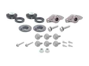 ES#2588784 - 1K0412331BKT - Cup Kit/Coilover Installation Kit - Includes FEQ/Corteco shock/strut mounts, SKF bearings, spring pads, and hardware - Assembled By ECS - 