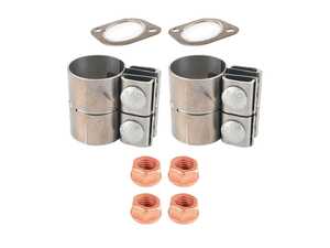 ES#2594092 - 18307560777KT2 - Front Muffler Installation Kit - Includes mounting hardware and gaskets  - Genuine BMW - 