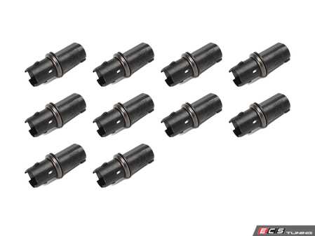 ES#2597500 - 63138360205KT - Bulb Socket - Pack Of 10 - Electrical connection for the wedge bulb - Genuine BMW - 