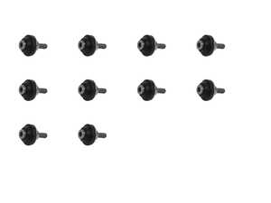 ES#2597567 - 11127838078KT - Cap Nut - Pack Of 10 - Genuine BMW - 