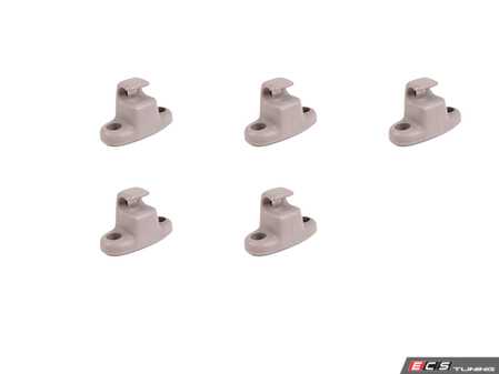ES#2597664 - 51161949745KT - Sun Visor Bracket - Pack Of 5 - Grau/Gray. Located in the headliner - Genuine BMW - 