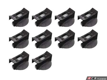 ES#2597857 - 61138361683KT - Cable Strap With Push Button - Pack Of 10 - Genuine BMW - 
