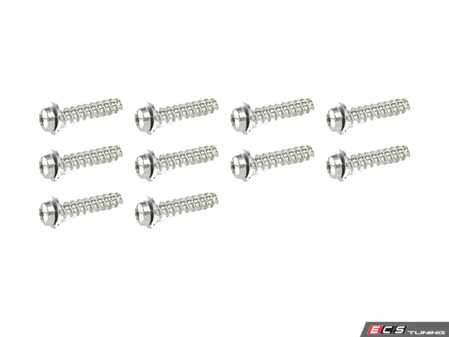 ES#2598172 - 51169158228KT - Screw - Pack Of 10 - Genuine BMW - 