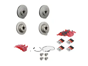 Performance Front And Rear Brake Service Kit