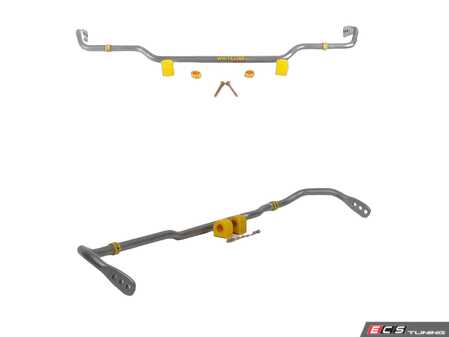 ES#2598394 - BWF19XZKT1 - Sway Bar Kit - Adjustable - Kit includes 24mm front & rear sway bars - Assembled By ECS - 