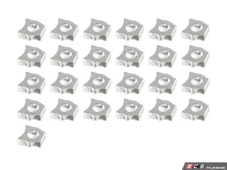 ES#2598708 - 51231908430KT - Securing Plate - Pack Of 25 - Genuine BMW - 