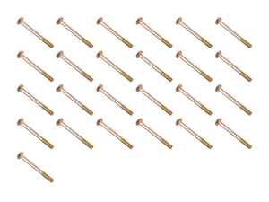 ES#2602077 - 12311276516KT - Bolt - Pack Of 25 - M8x80 - Genuine BMW - 