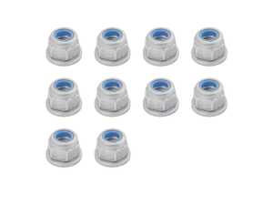 ES#2602528 - 07129905542KT - Hex Nut - Pack Of 10 - AM6-8 - Genuine BMW - 