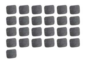 ES#2602846 - 54348174312KT - Stopper - Pack Of 25 - Black - Genuine BMW - 