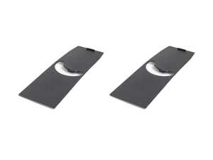 ES#2602858 - 51431973432KT - Right Seat Belt Trim - Pack Of 2 - Schwarz/Black. Plastic trim piece found on the upper portion of the B Pillar - Genuine BMW - 