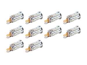 ES#2602863 - 61346973035KT - Cigarette Lighter Socket - Pack Of 10 - Metal cage that receives the plug or lighter element - Genuine BMW - 