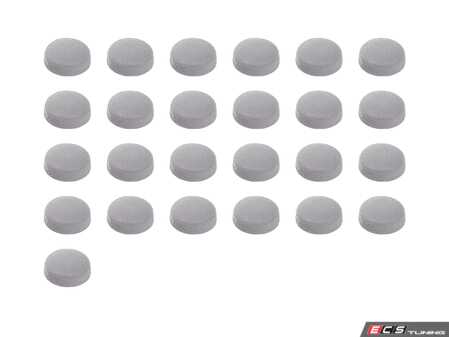 ES#2608197 - 51458209934KT - Cap - Pack Of 25 - Gray - Genuine BMW - 