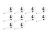 ES#2608494 - 37146779772KT - Sensor Bracket - Pack Of 10 - Genuine BMW - 