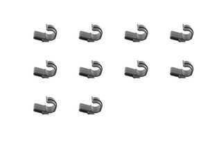 ES#2608923 - 17111719199KT - Hose Clamp - Pack Of 10 - Small plastic clamp to hold various hoses.  - Genuine BMW - 