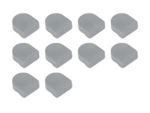 ES#2609010 - 51168191241KT - Screw Cap - Pack Of 10 - Gray - Genuine BMW - 