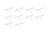 ES#2612190 - 61661355939KT - Distributor - Pack Of 10 - Genuine BMW - 