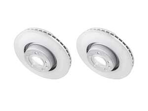 ES#2618801 - 4F0615301EKT - Front Brake Rotors - Pair (321x30) - Zimmermann - Audi