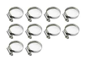 ES#2618944 - 07129952115KT - Clamp - Pack Of 10 - Clamping range of 32mm-38mm  - Genuine BMW - 