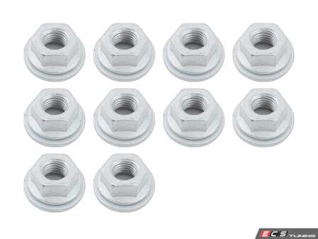 ES#2622507 - 33306760585KT - Combination Nut - Pack Of 10 - Genuine BMW - 