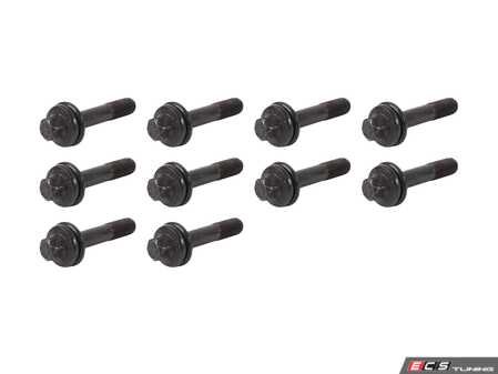 ES#2628415 - 11367536087KT - Torx Bolt - Pack Of 10 - M10X1X52 , Located on the cam gear  - Genuine MINI - 